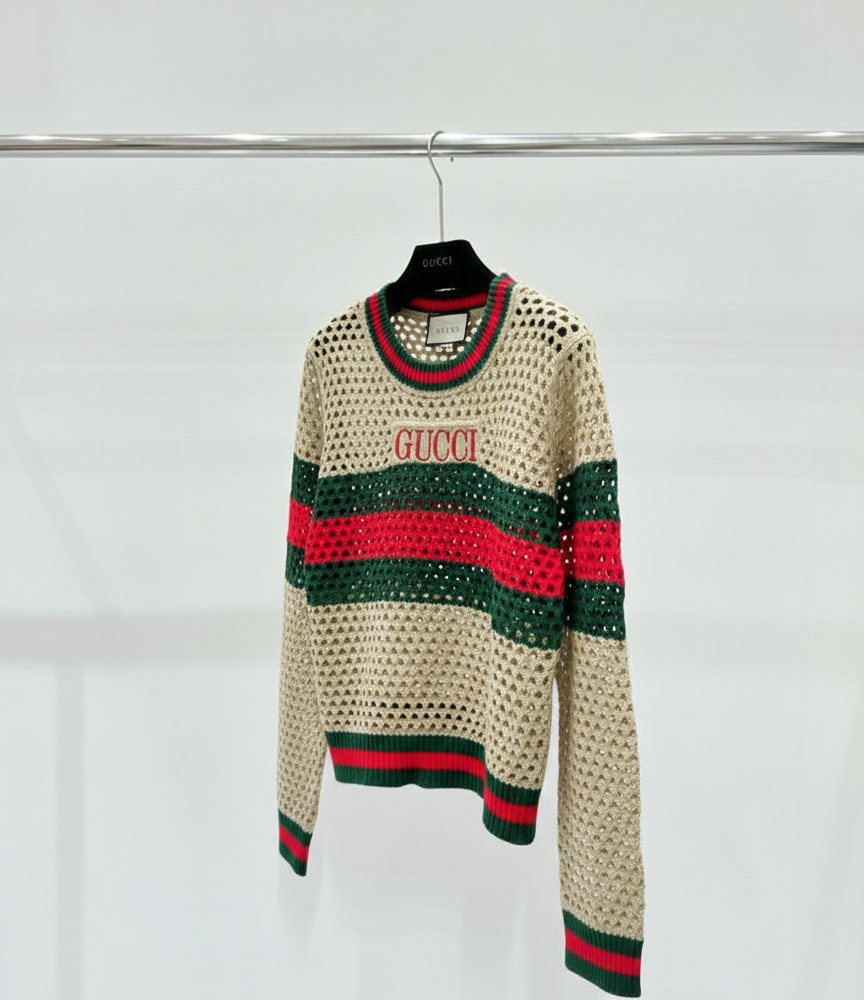 Crochet Knit Sweater