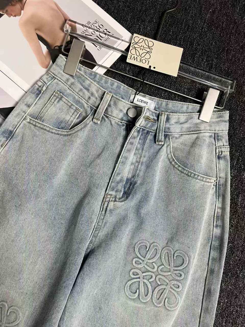 Loewe Wide Leg Jeans