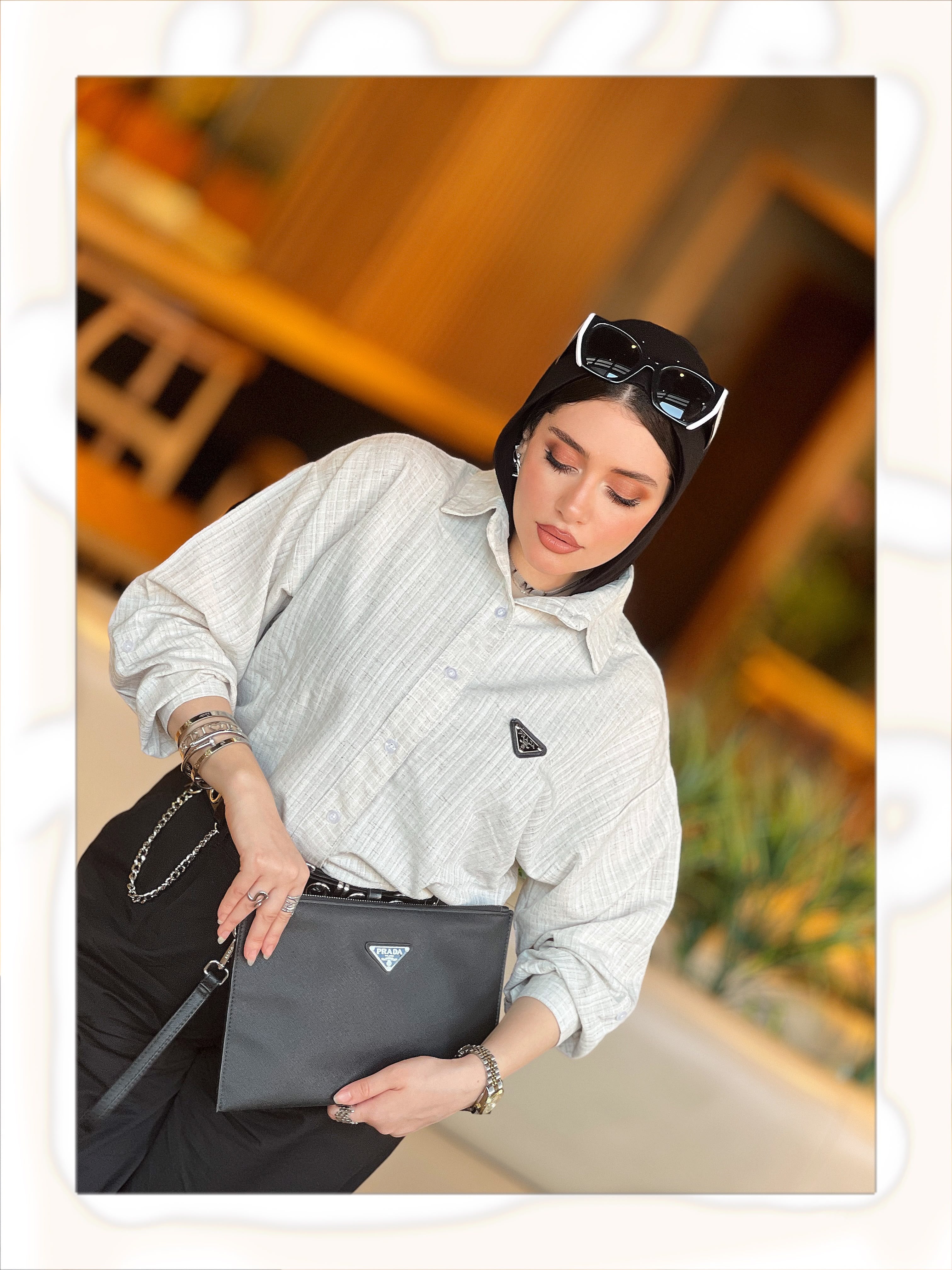 شميز prada