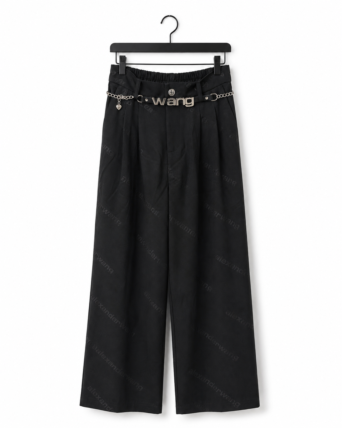 Black Wide-Leg Pants