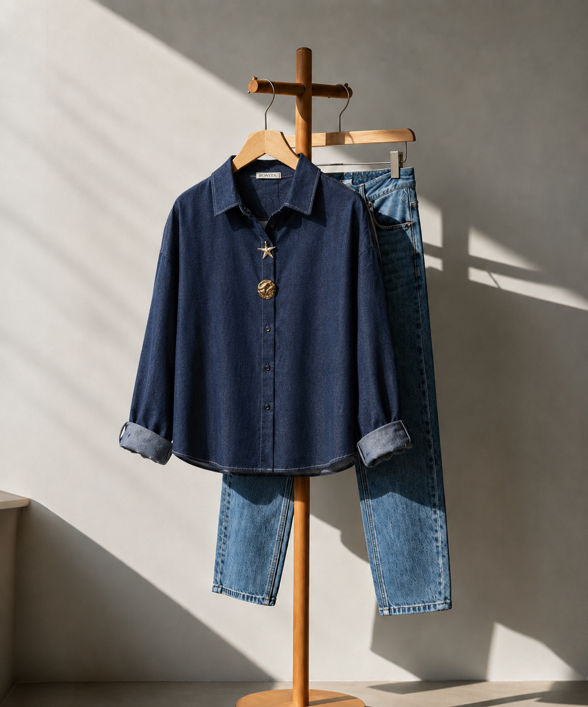 شميز  jeans