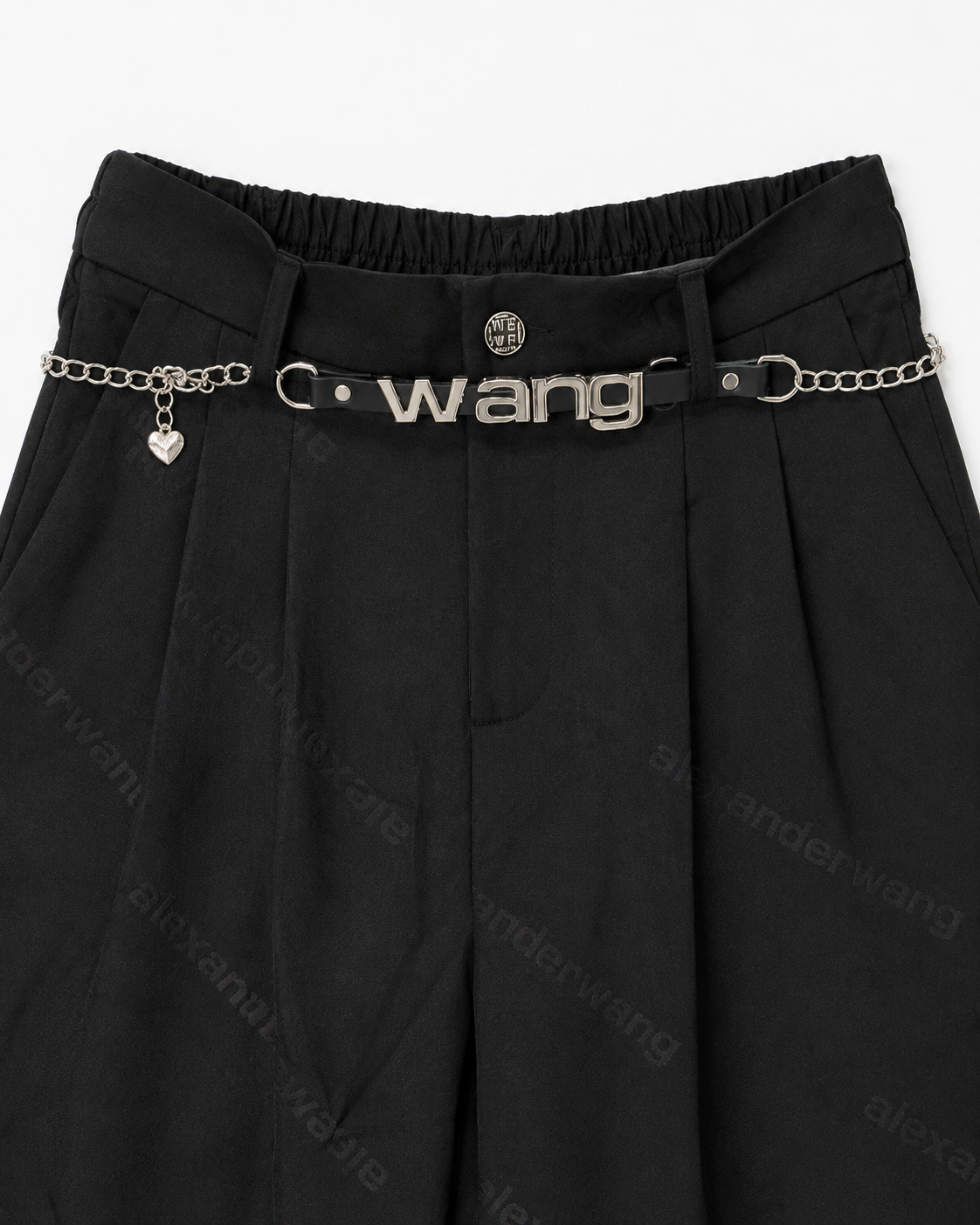 Black Wide-Leg Pants