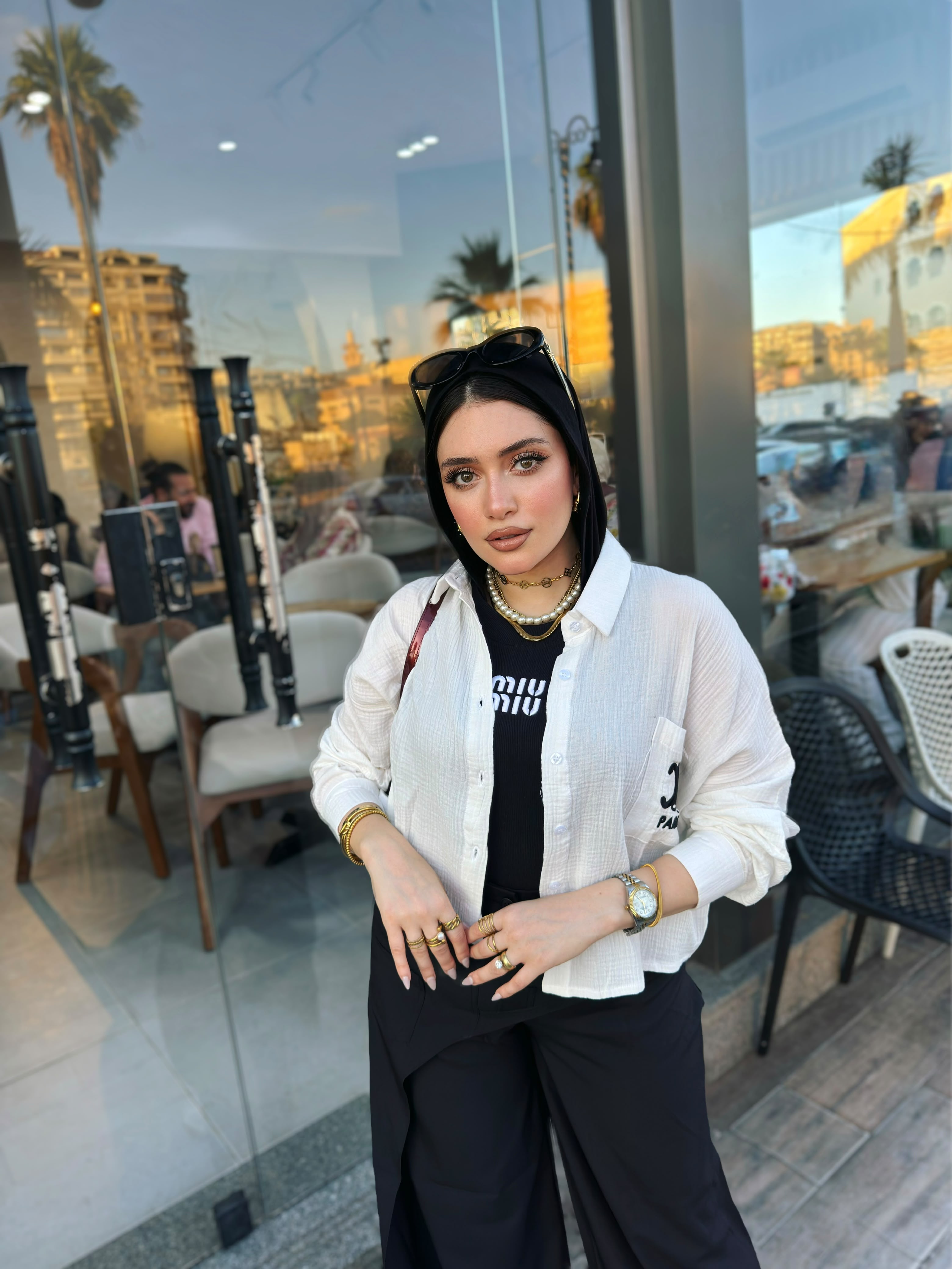 شميز  celine  تطريز