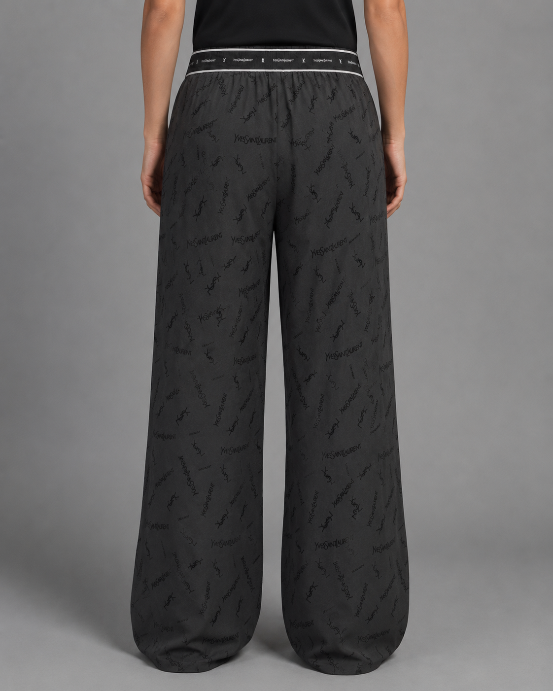YSL Wide-Leg Pants