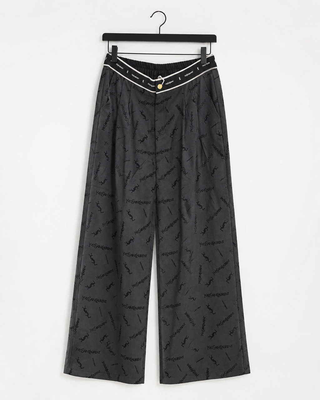 YSL Wide-Leg Pants