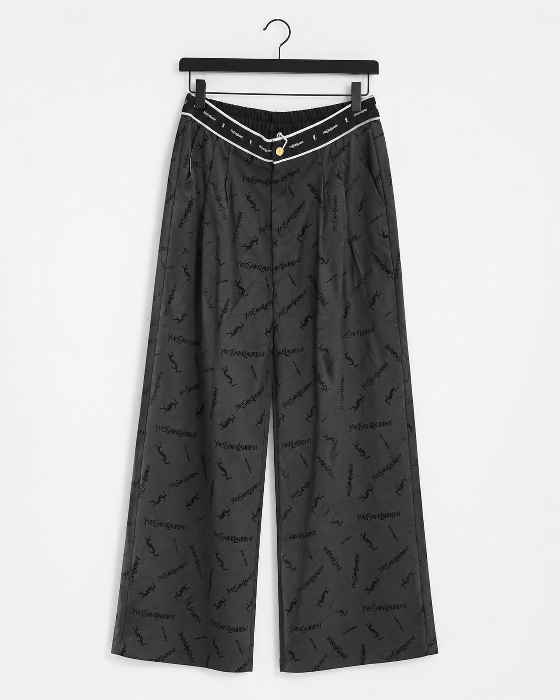 YSL Wide-Leg Pants