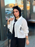 شميز  celine  تطريز