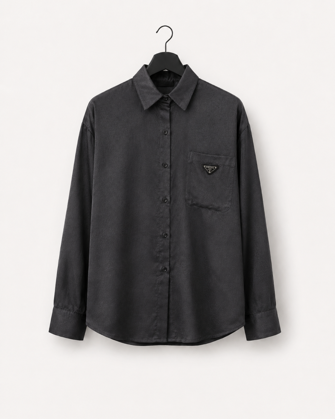 PRADA Satin Oversized Shirt