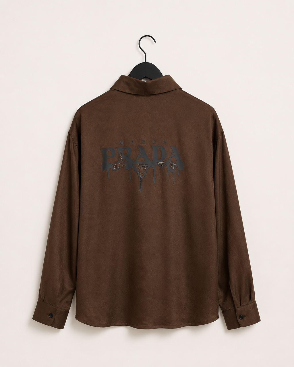 PRADA Satin Oversized Shirt