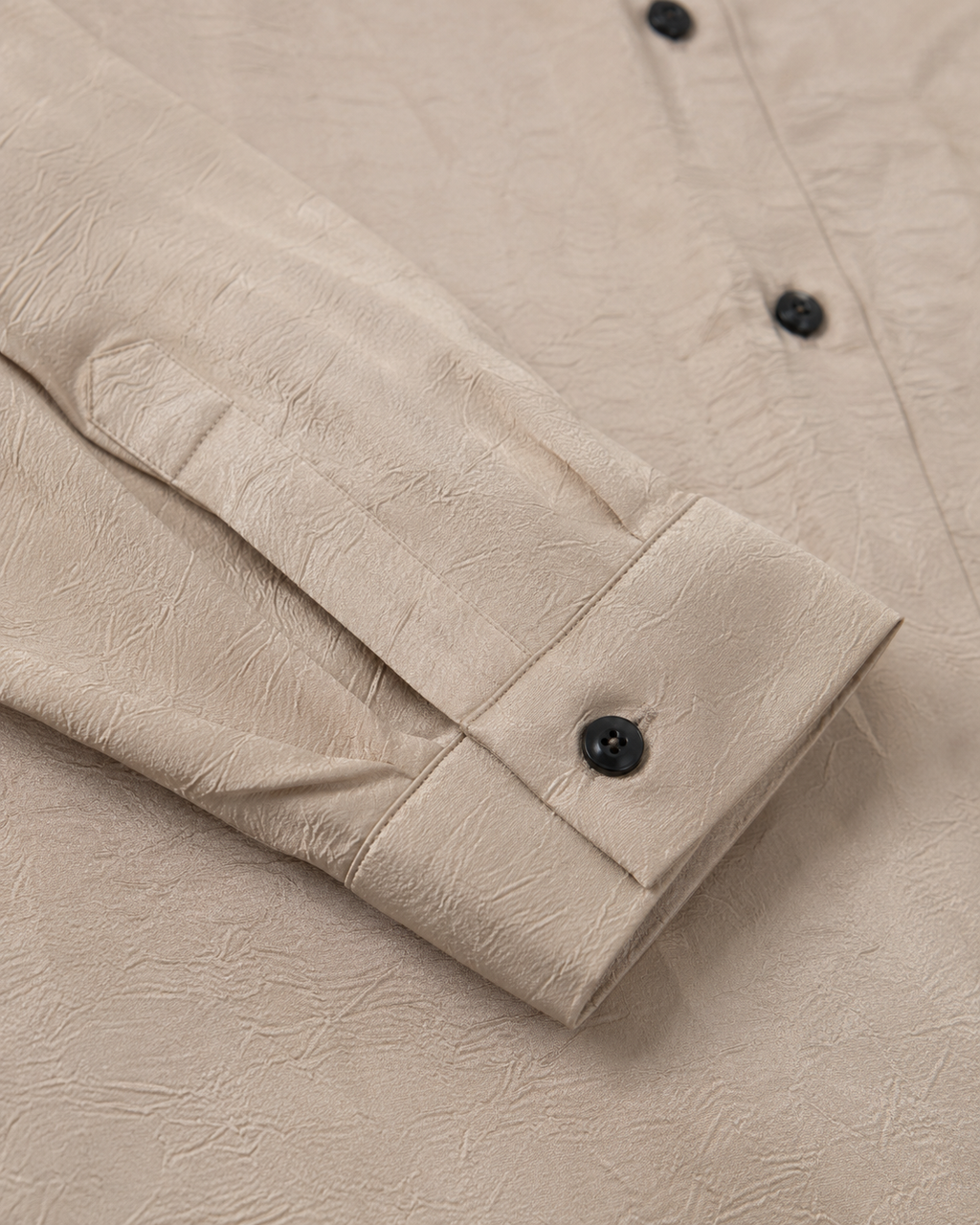 Loewe Satin Logo Shirt – Taupe