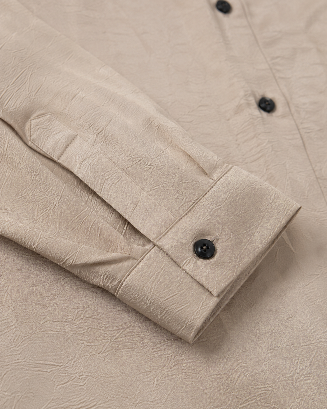 Loewe Satin Logo Shirt – Taupe