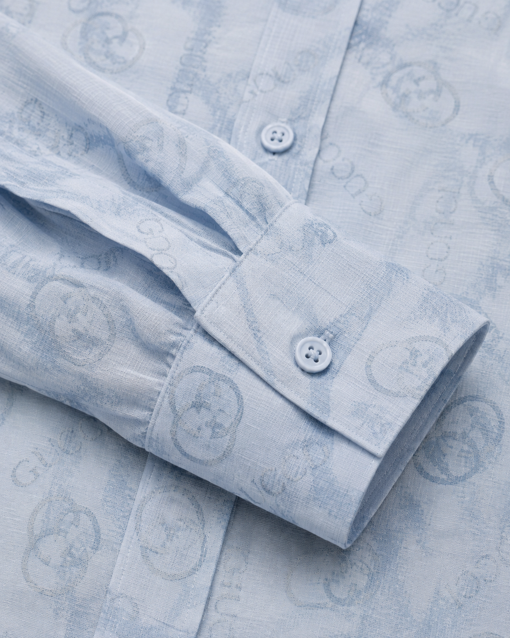 Signature Print Oversized Shirt