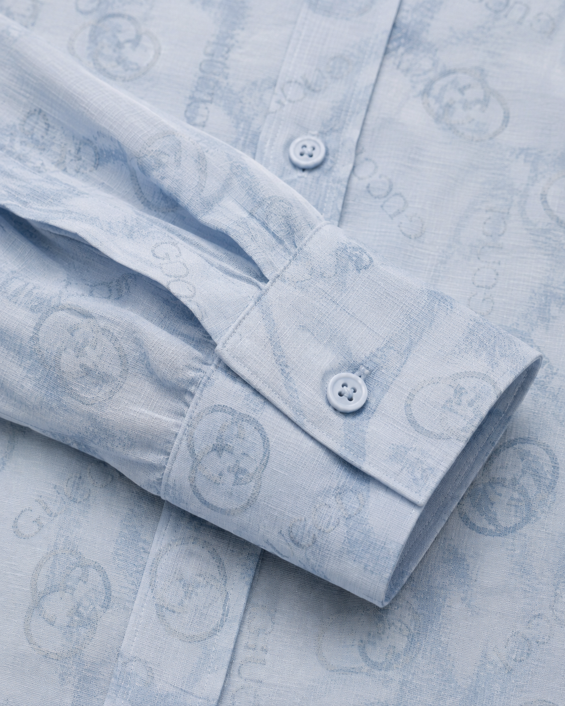 Signature Print Oversized Shirt