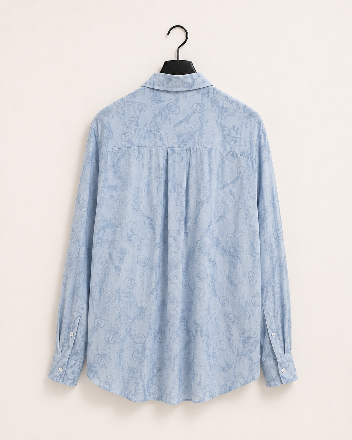 Signature Print Oversized Shirt