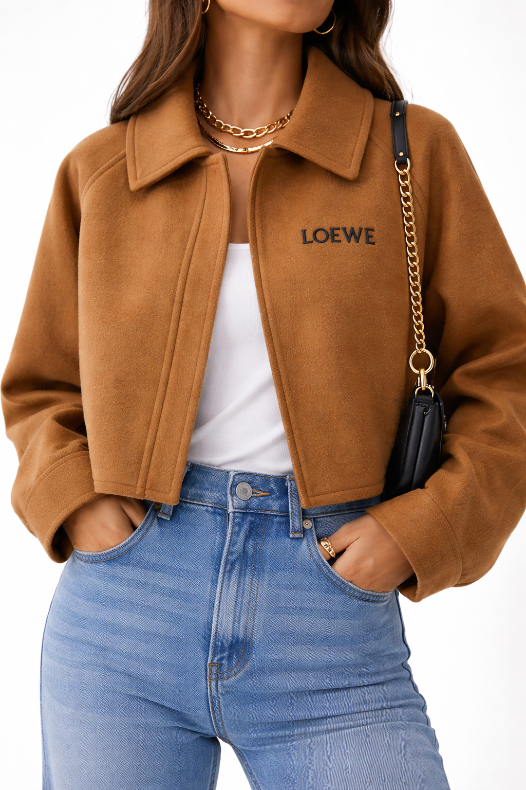 Modern Camel Jacket loewe