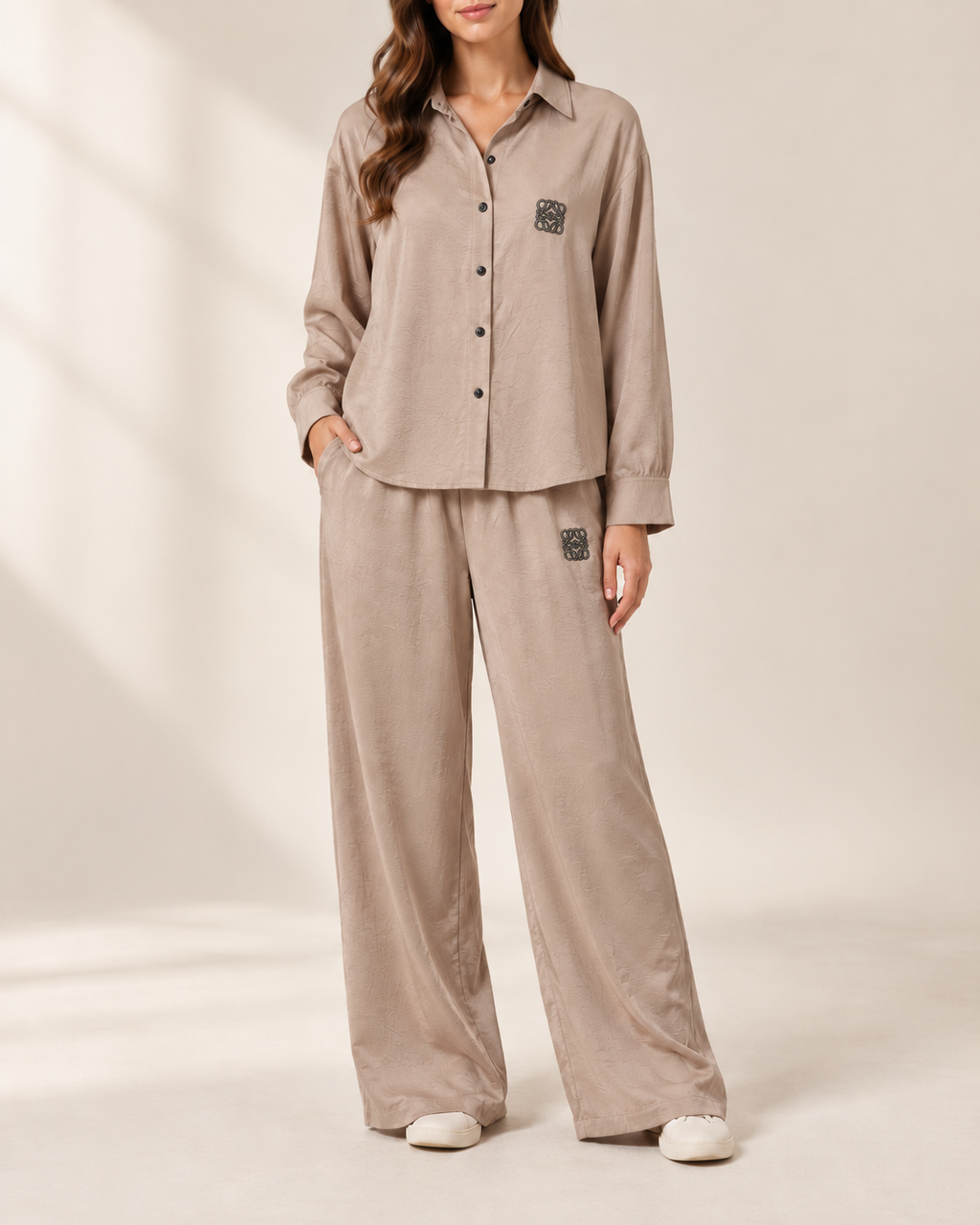 Liora Textured Two-Piece Set