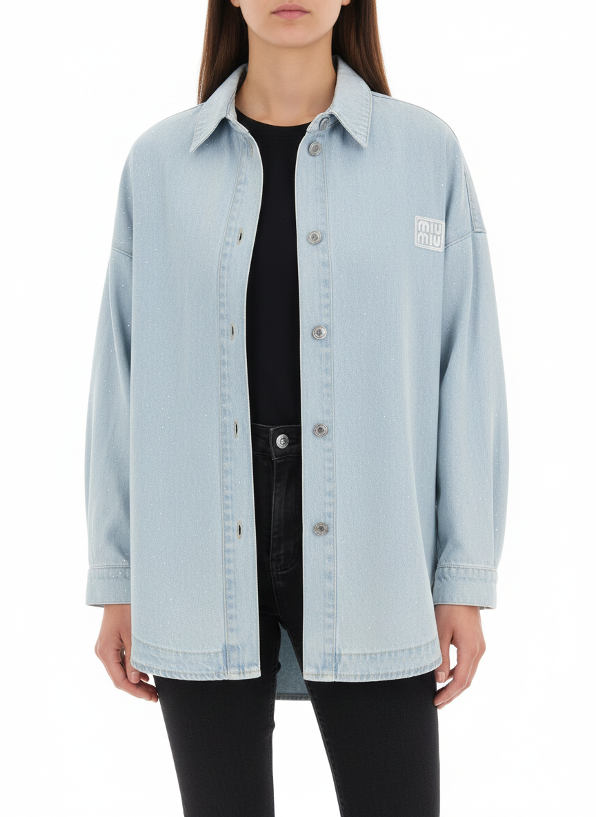 Jacket jeans miu miu