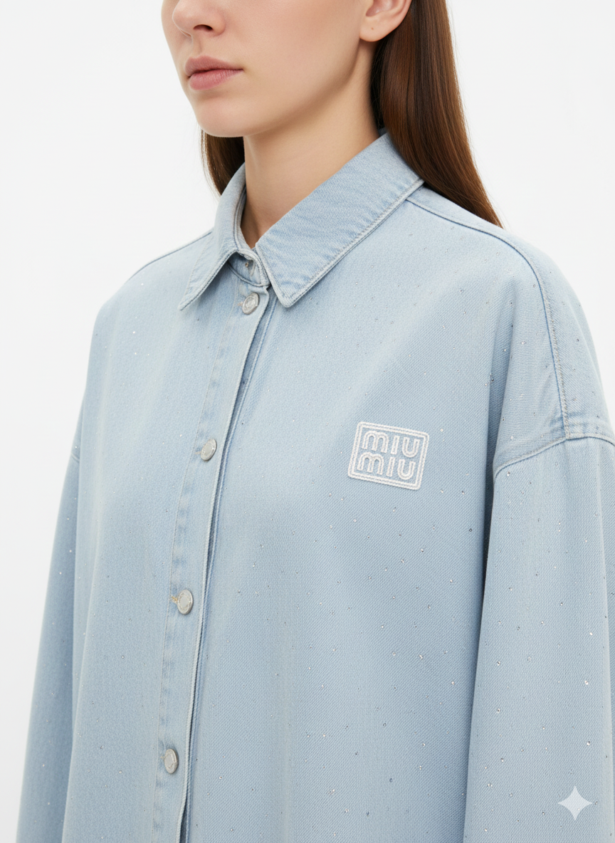 Jacket jeans miu miu
