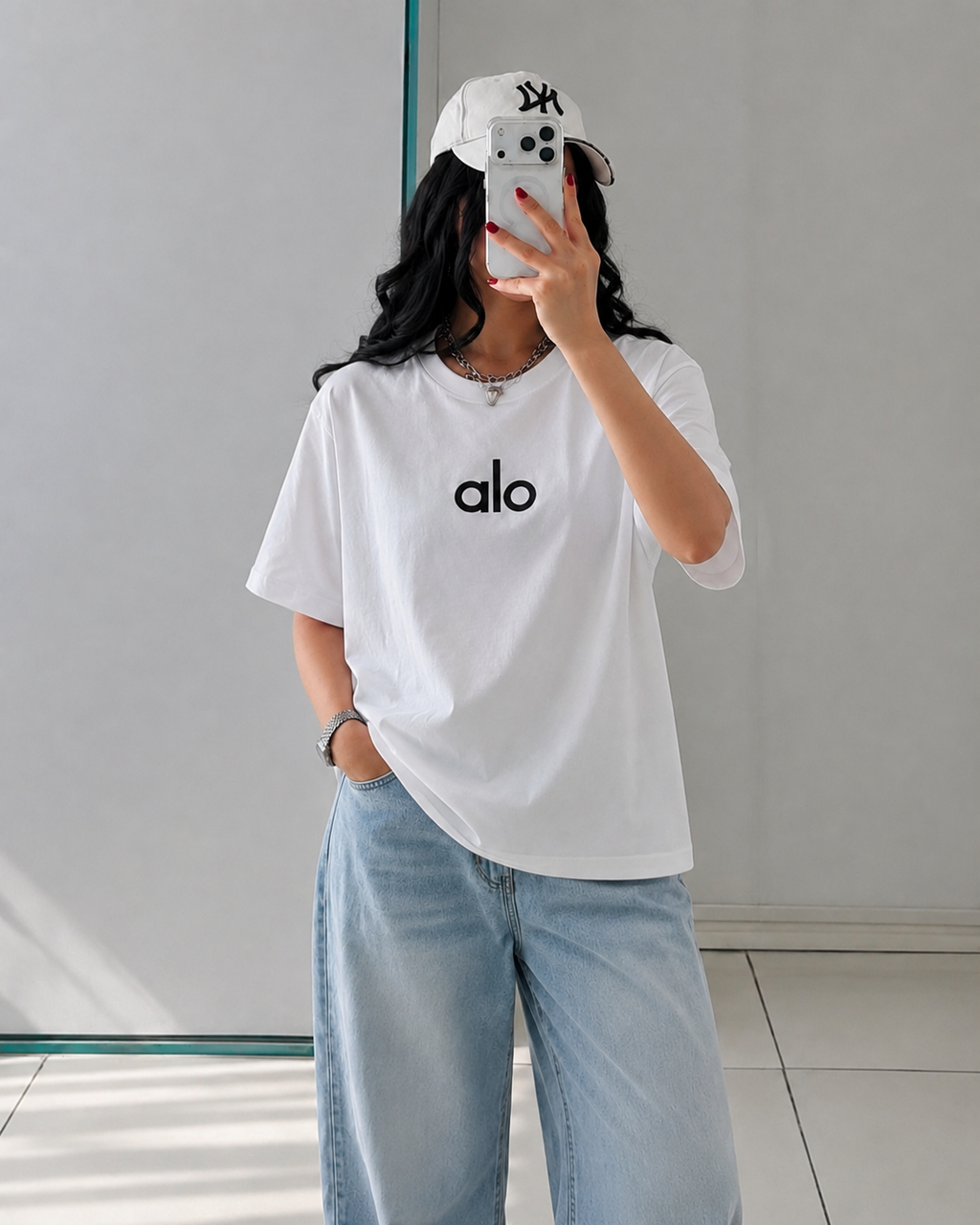 White Logo T-Shirt