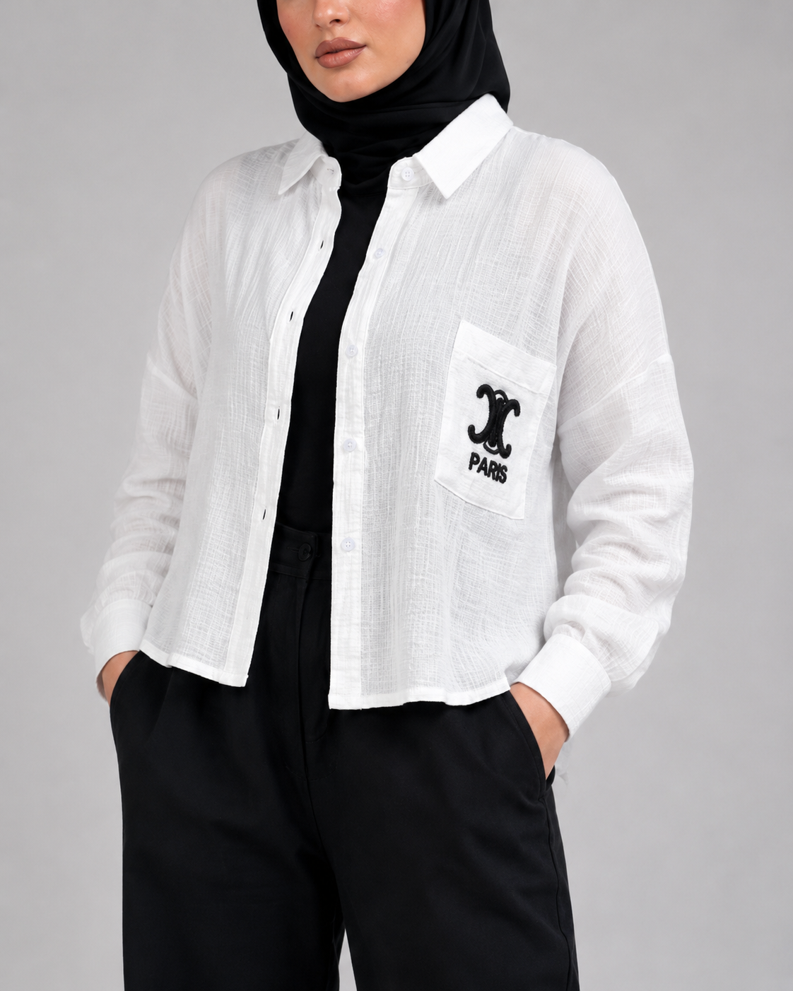 شميز  celine  تطريز