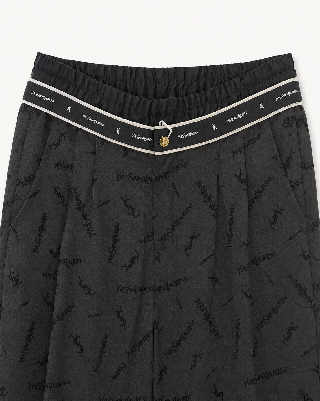 YSL Wide-Leg Pants