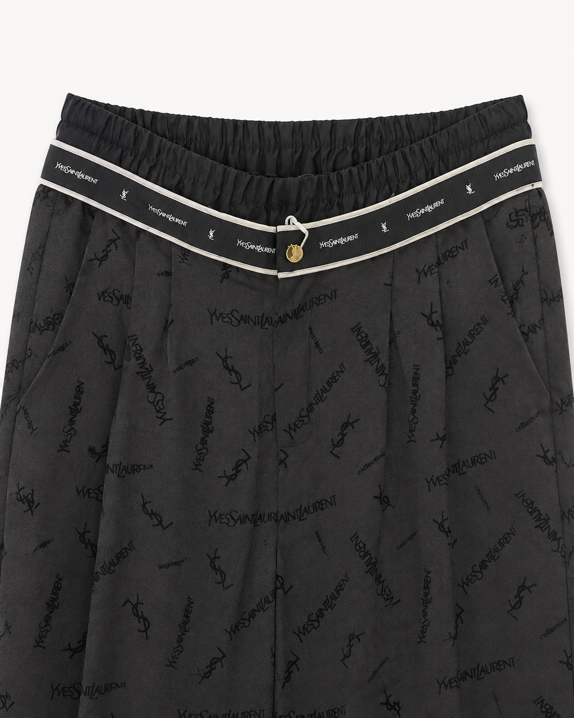 YSL Wide-Leg Pants